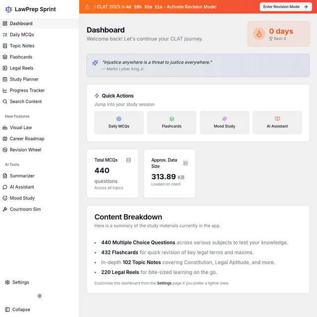 7K Law Prep screenshot