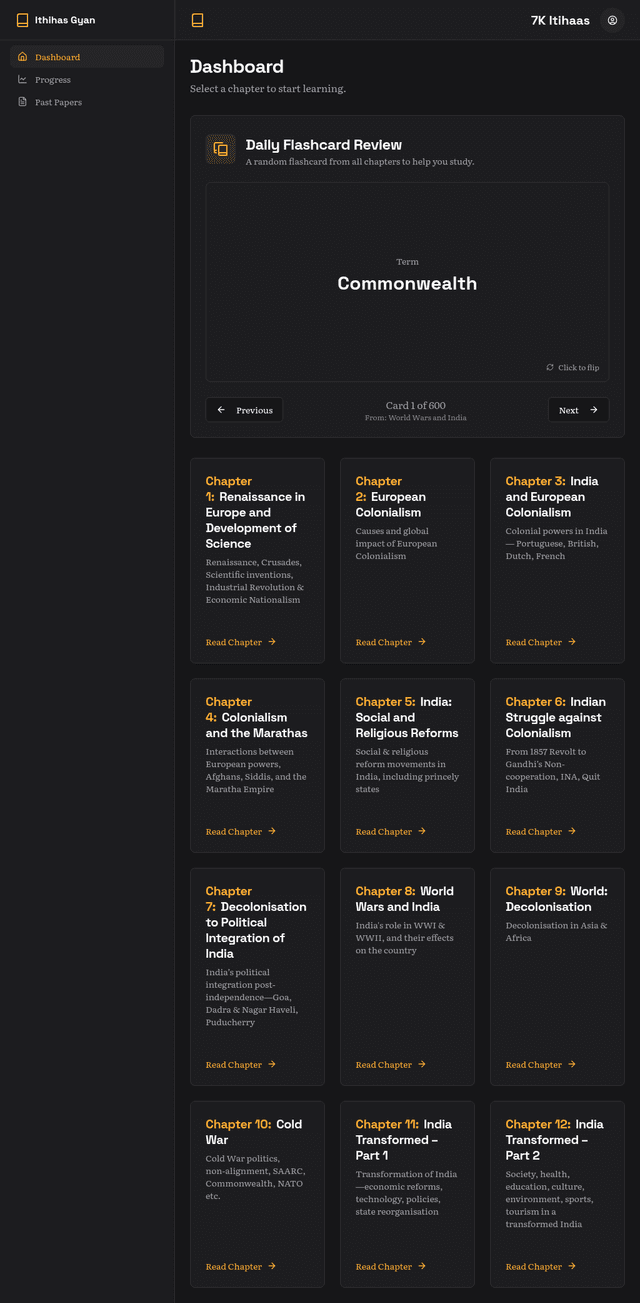 7K History screenshot